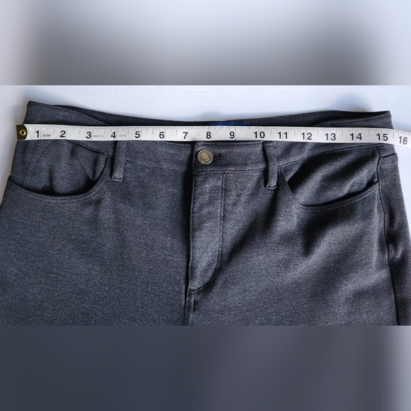 Talbots Stretch Knit Pants | Charcoal Gray | Women's Size 6 EUC - Picture 6 of 10
